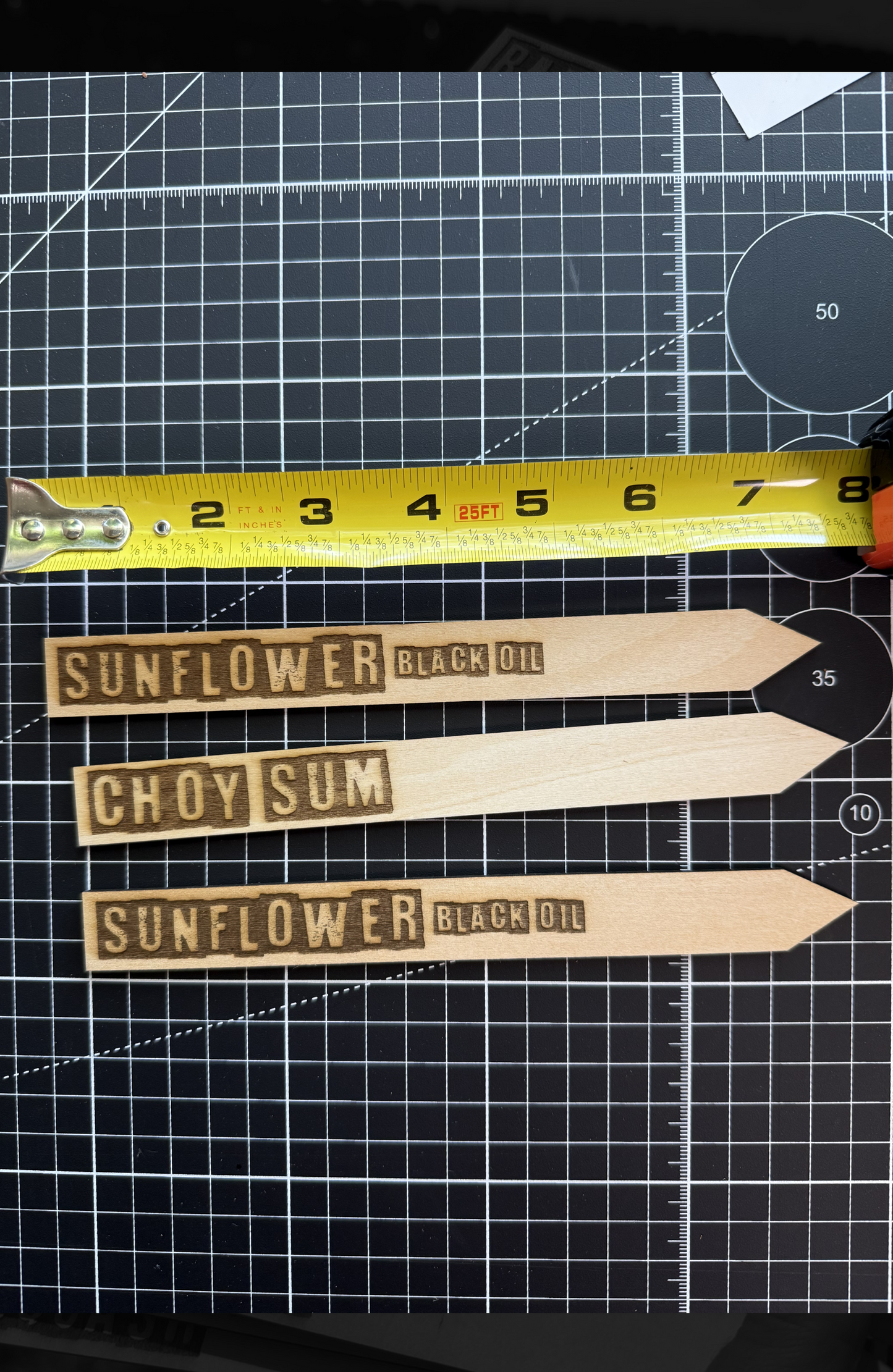 Custom Plant Markers