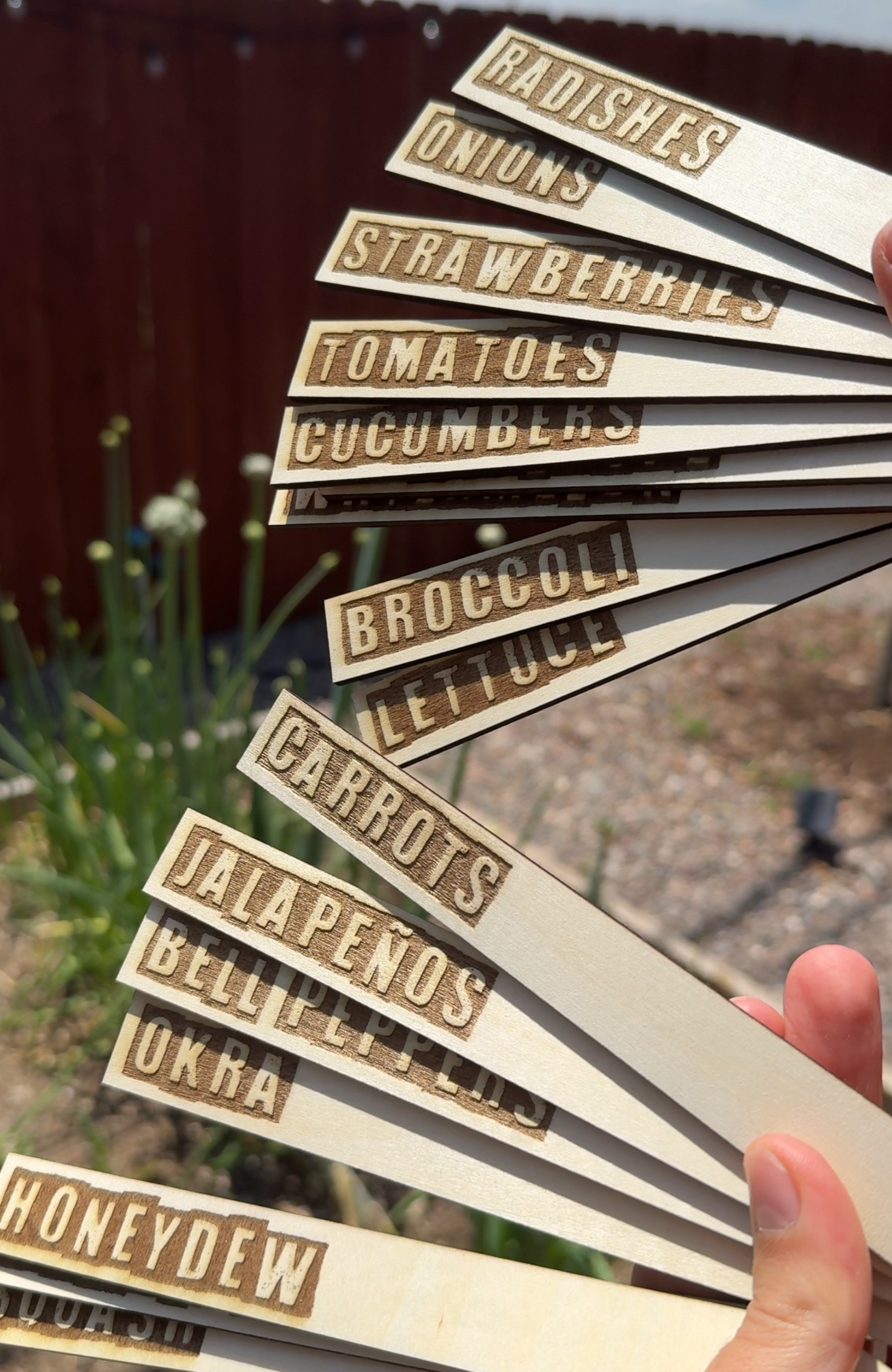 Custom Plant Markers