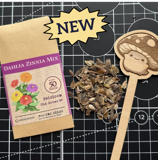 Dahlia Zinnia Mix Seeds