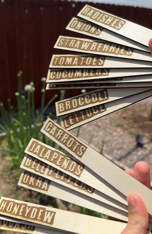 Custom Plant Markers